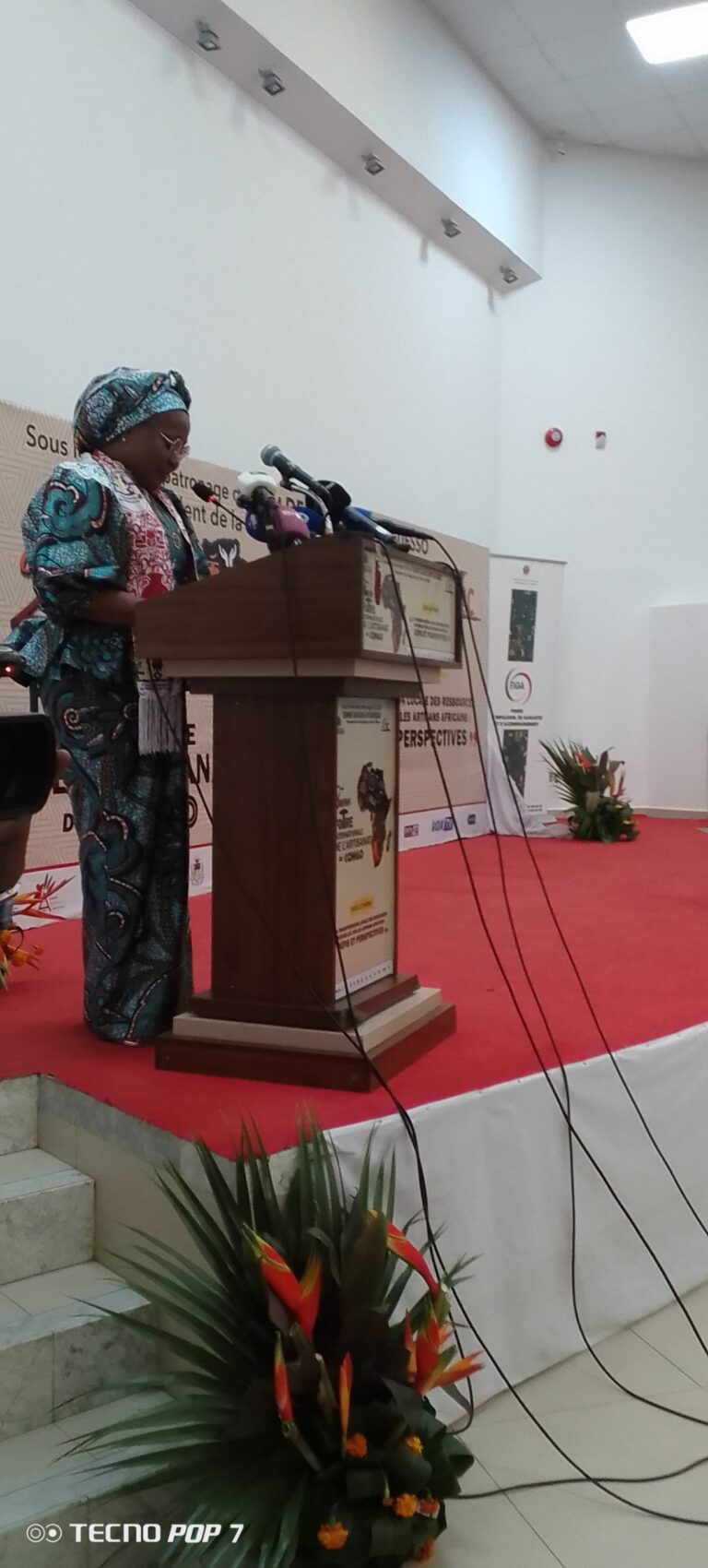 La Ministre Jacqueline Lydia Mikolo a plaidé pour la reconnaissance de la constance et l’engagement en faveur de l’artisanat du Président Denis Sassou Nguesso